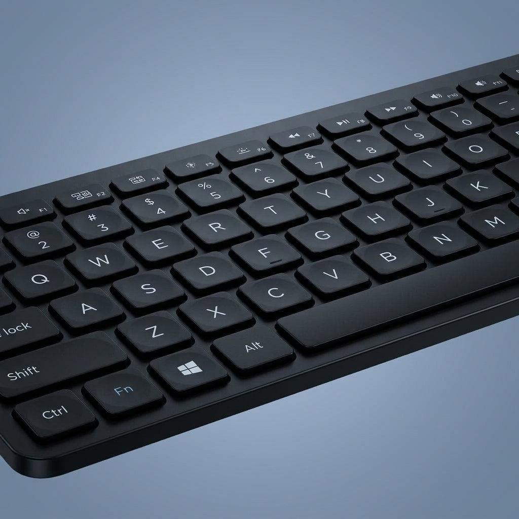 Clairevion™ GlideKey Slim Wireless Keyboard