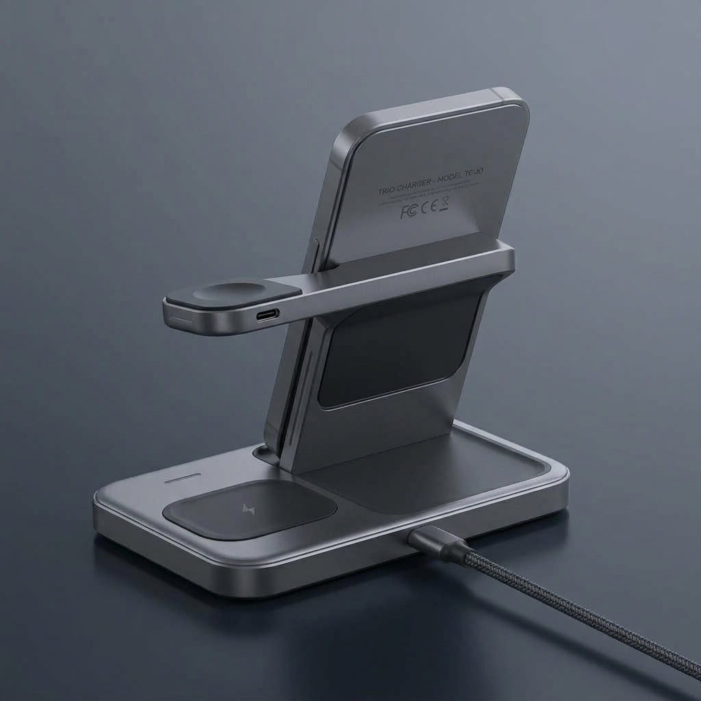 Clairevion™ SnapCharge Foldable 3-in-1 Charging Stand