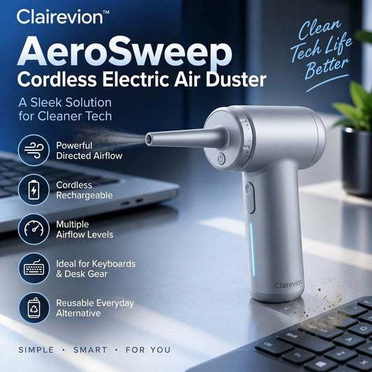Clairevion™ AeroSweep Cordless Electric Air Duster