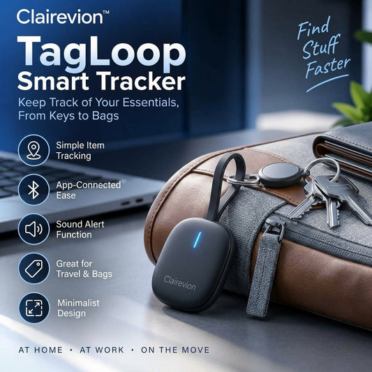 Clairevion™ TagLoop Smart Tracker